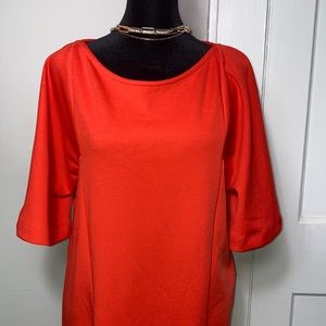 Zara Dress Mini Women's size S Basic Collection Orange Small